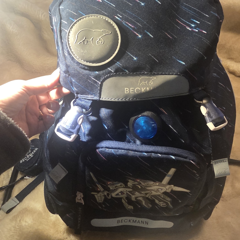 Navy Blue Kids Backpack